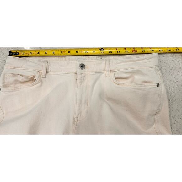 J Jill Denim Jeans Women Size 18T Cream/Off White Modern Slim Boot Cut Stretch - Picture 3 of 8